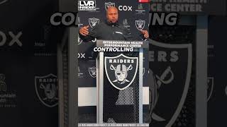 Las Vegas Raiders Coach Antonio Pierce on C JPJ lasvegasraiders raiders raidernation [upl. by Krigsman]