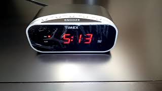 Alarm Clock Review Timex T121 Is It Too Bright [upl. by Suirtemed636]