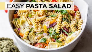 PASTA SALAD  with Italian salad dressing [upl. by Nnailuj355]