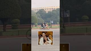 Parineeti Chopra amp Raghav Chadha CYCLING TOGETHER In Delhi 😍  couple bollywood workout shorts [upl. by Seaman]