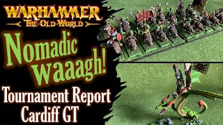 Tournament Battle Reports  Warhammer The Old World  Orcs amp Goblins Nomadic Waaagh [upl. by Ecnaralc]