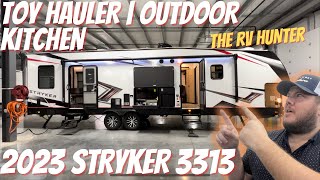 2023 Stryker 3313  136quot Garage  OUTDOOR KITCHEN Cruiser RV [upl. by Reinal]