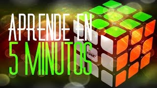 Aprende en 5 minutos a resolver el Cubo de Rubik 3x3  Metodo Basico  Fernando Malvaez [upl. by Butch761]