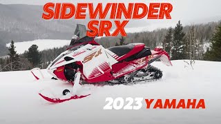 Essai complet de la motoneige Yamaha Sidewinder SRX LE [upl. by Liam679]