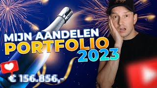 2023 was een FANTASTISCH jaar voor AANDELEN 🎉  Portfolio Update 2023 [upl. by Addam]