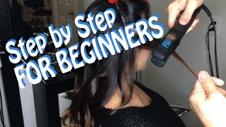 HOW TO Curl Hair with a STRAIGHTENER For BEGINNERS  HAIRSTYLIST Breakdown 1Chair1Mirror [upl. by Line366]