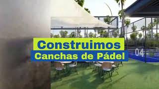 Construccion de Canchas de Padel En Mexico [upl. by Ennyletak244]