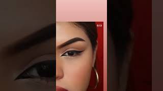 new eyeliner and try this trending video 😍wingeyelinerforhoodedeyes howtoapplywingeyeliner [upl. by Dallis202]