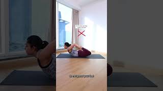 How to do Dhanurasana  Bow Pose Tip amp common mistakes bowpose yogaasanas beginnersyoga [upl. by Aicat]