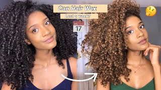 How Long Does Temporary Hair Color Wax REALLY last  Demo  Washout process [upl. by Saks]