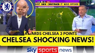 FIFA SHOCKINGLY AWARDS CHELSEA 3 POINTS AFTER VAR CHAOS [upl. by Gariepy]