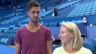 Team Australia How well do you know each other  Mastercard Hopman Cup 2018 [upl. by Ailimat]