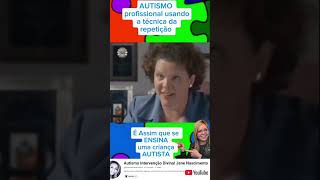 TÉCNICA REPETIÇÃO AUTISMO TDAH mãe pai tdah autista autismo transtornosmentais repetição [upl. by Aivizt]