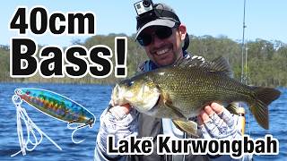 Lake Kurwongbah bass think its winter again Gangbanger G2 lure saves the day amp catches BIG fish [upl. by Frick159]