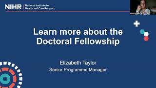 Learn about the NIHR Doctoral Fellowship [upl. by Eikceb]