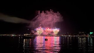 Seenachtfest Bodensee 2024  Feuerwerk Kreuzlingen [upl. by Drol570]