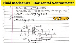 Fluid Mechanics  Venturimeter  Orifice  Pitot tube  Most important Questions [upl. by Noland]