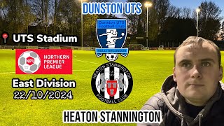 Dunston edge thrilling derby  Dunston UTS v Heaton Stannington 22102024 [upl. by Ahcatan]