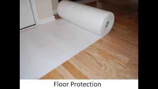 Floor Protection  Builder Foam [upl. by Tara]