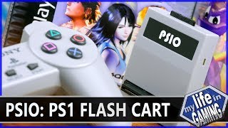 PSIO  PS1 Flash Cartridge  MY LIFE IN GAMING [upl. by Llertnom302]