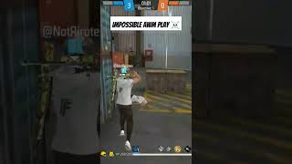 Impossible AWM game play freefire shortvideo youtubeshorts [upl. by Enneire861]