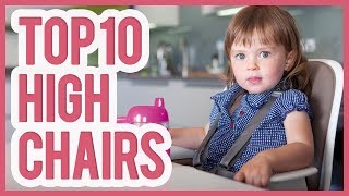 Best High Chair 2019 – TOP 10 High Chairs [upl. by Derag962]