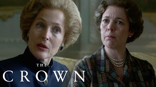 The Crown  The Queen Challenges Margaret Thatcher [upl. by Burton]