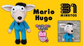 Mario Hugo Amigurumi 31 minutos  CatalinArte Tejidos [upl. by Nwahsirhc]