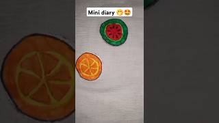 Mini diary 🤩 paper craft DIY trendingshorts viralvideo viralshort youtubeindia diy papercraft [upl. by Adoc]