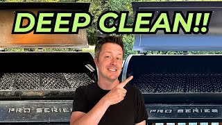 DEEP CLEAN a PIT BOSS in 4 EASY STEPS Plus RUST Removal [upl. by Dulci]