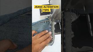 Alteration tips and tricks 454 sewing jeansalteration shorts [upl. by Mariska]