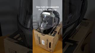 Deu Ruim no Capacete Pro Tork Robocop [upl. by Fannie]