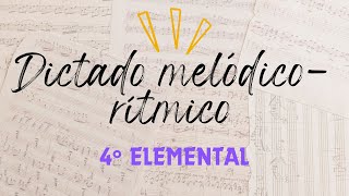 Dictado 4º ELEMENTAL 405 [upl. by Davidson927]