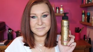 LOreal Elnett Volume Creme de Mousse  Review [upl. by Woodring730]