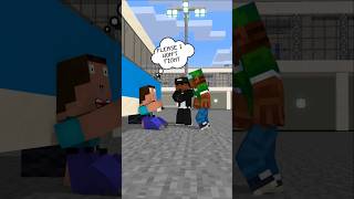 HELP Herobrine To Protect His Friend friendship shorts trending anime [upl. by Nylsor]