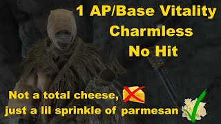 Sekiro  Snake Eyes Shirahagi 1APBaseVitalityCharmless No Hit [upl. by Derfliw984]