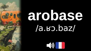 Comment bien prononcer arobase [upl. by Lisabeth]