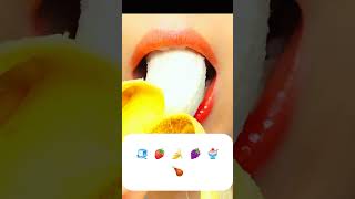 Asmr moon crMoonASMR222 mukbang emojieatingchallenge eatingsounds [upl. by Suirtemed]