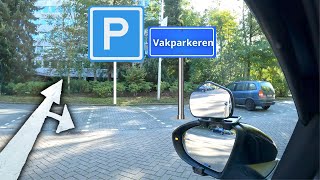 Vooruit parkeren  Rijles tips  bijzondere verrichting [upl. by Oivat499]