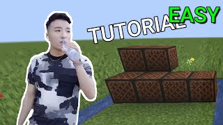 How to play Super Idol on Minecraft noteblocks [upl. by Ahsinid]