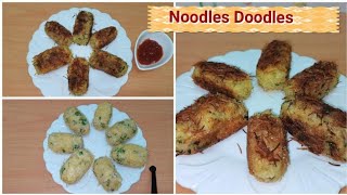 Very crispy  evening snacks Noodles Doodles Recipe in tamil [upl. by Klina]