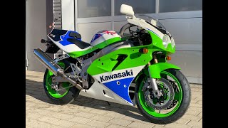 Preview Kawasaki ZXR750 K and ZX7 K year 19911992 [upl. by Enileoj403]