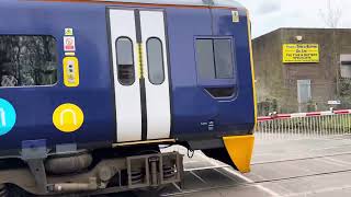 Prudhoe Station Level Crossing Northumberland Thursday 18042024 [upl. by Netsua]