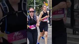 London Half Marathon shorts londonmarathon marathon halfmarathon 2023 [upl. by Apul724]