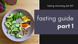 Fasting mimicking diet  prolon and how to do it yourself [upl. by Jaynes]