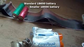 18650 Firepeak 3200mAh battery FAKE [upl. by Nerfe]