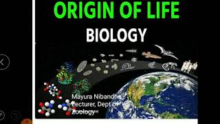 Origin of Life  theory of origin of life  Biogenesis  Abiogenesis [upl. by Accisej]