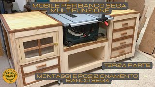 3 COME COSTRUIRE UN MOBILE PER IL BANCO SEGA MULTIFUNZIONE  terza parte  fai da te [upl. by Grace668]