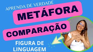 Metáfora e comparação  figuras de linguagem  Exercícios  Aula de português [upl. by Mendelsohn]