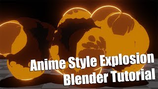 Blender Tutorial  Anime Style FX Workflow [upl. by Nnainot992]